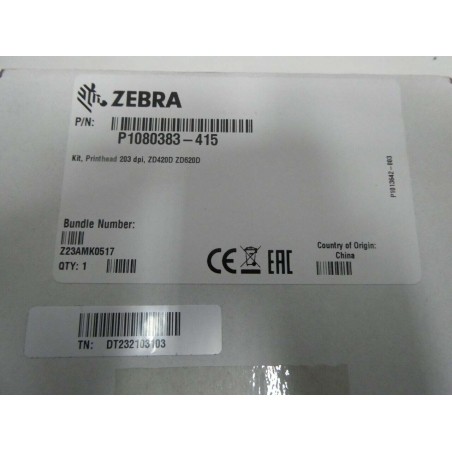 Zebra P1080383-415 Printhead – 203 DPI OEM Replacement for Zebra ZD420 & ZD620 Printers